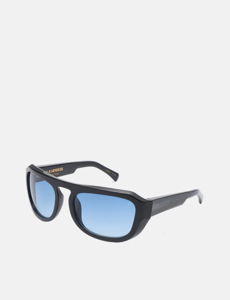 A.Kjaerbede Max Sunglasses - Black/Blue