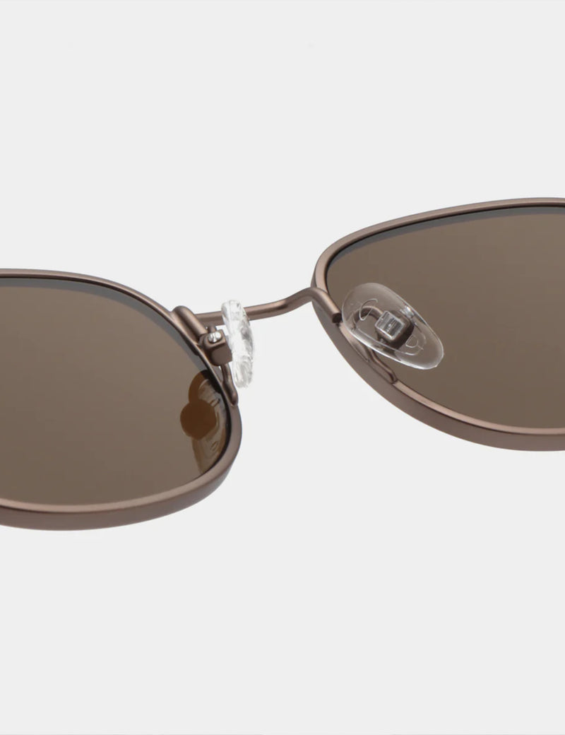 A.Kjaerbede Hello Sunglasses - Matte Brown
