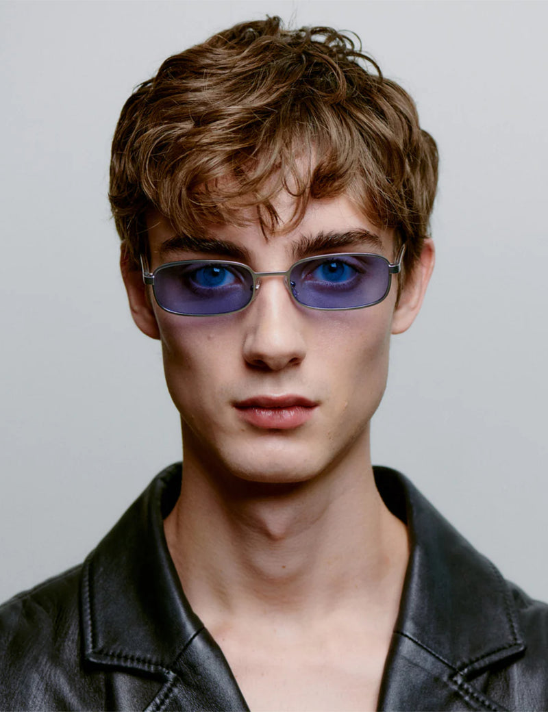 A.Kjaerbede Noah Sunglasses - Silver Crystal