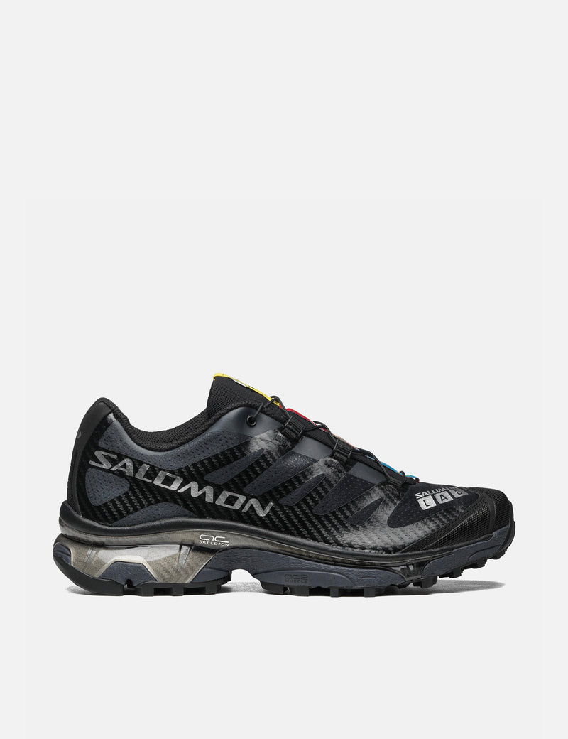 Salomon XT-4 OG Trainers - Black/Ebony/Silver Metallic X