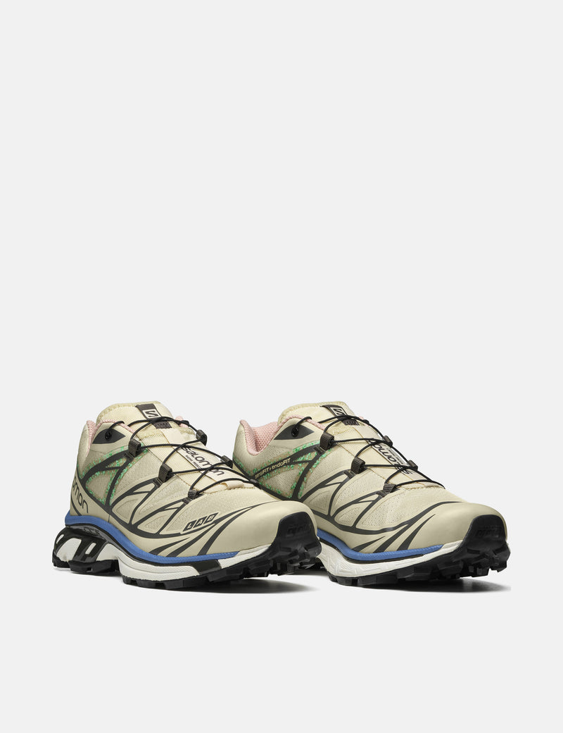 Womens Salomon XT-6 Mindful 2 Trainers - Moth/Vanilla Ice/Sky