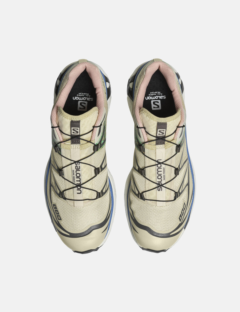 Womens Salomon XT-6 Mindful 2 Trainers - Moth/Vanilla Ice/Sky