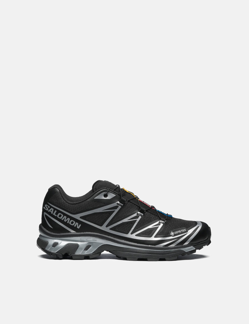 Salomon XT-6 Gore-Tex GTX Trainers - Black/Black/Ftw Silver