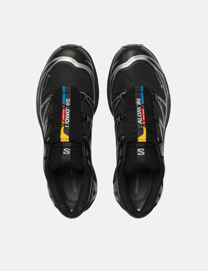 Salomon XT-6 Gore-Tex GTX Trainers - Black/Black/Ftw Silver
