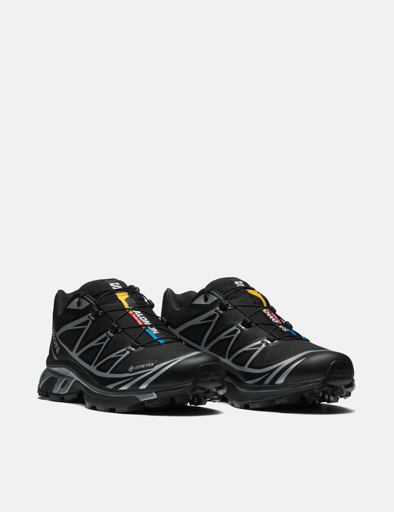 Salomon XT-6 GORE-TEX GTX Trainers - Black/Black/Ftw Silver