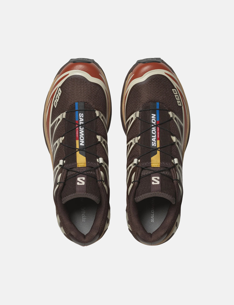Salomon XT-6 Trainers - Roasted/Burnt Ochre/Almond Milk