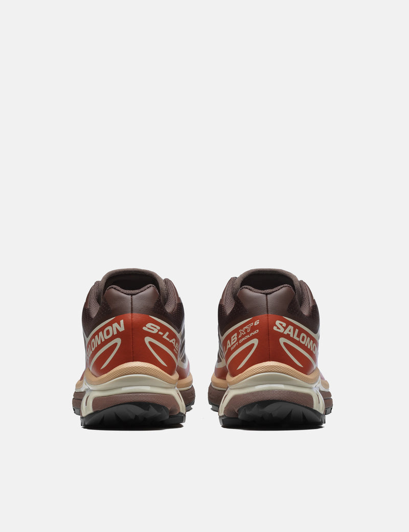 Salomon XT-6 Trainers - Roasted/Burnt Ochre/Almond Milk