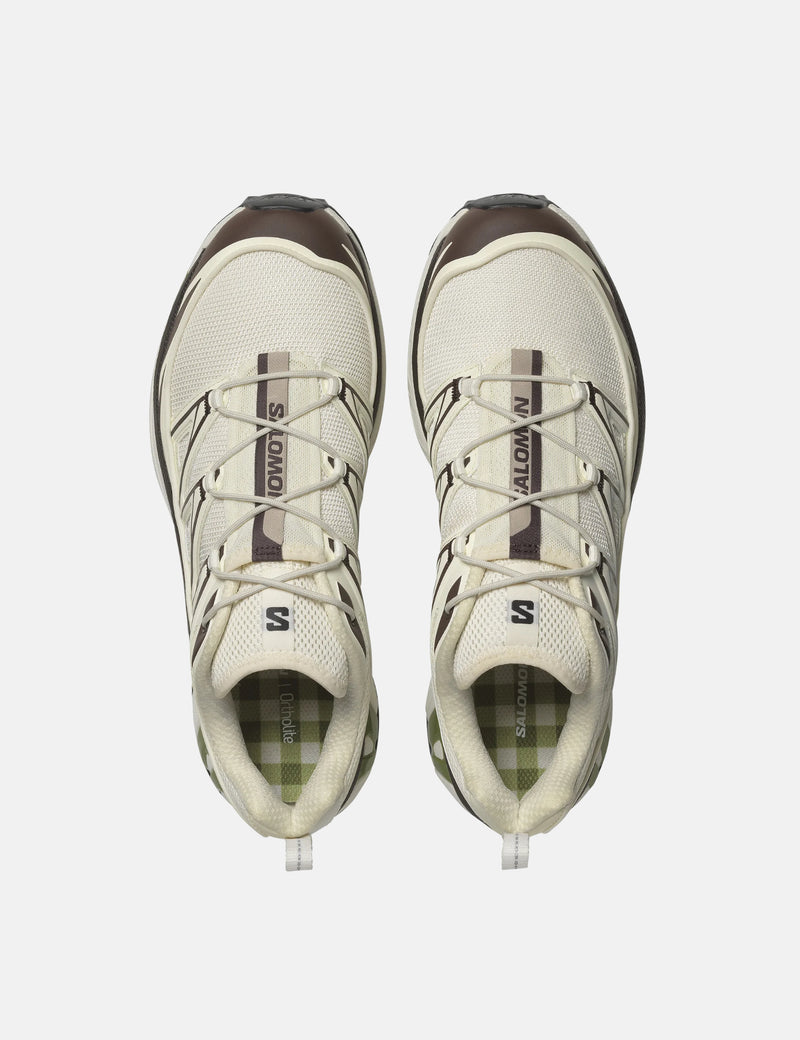 Salomon XT-6 EXPANSE CANVAS Trainers - Vanilla Ice/Iron/Etherea