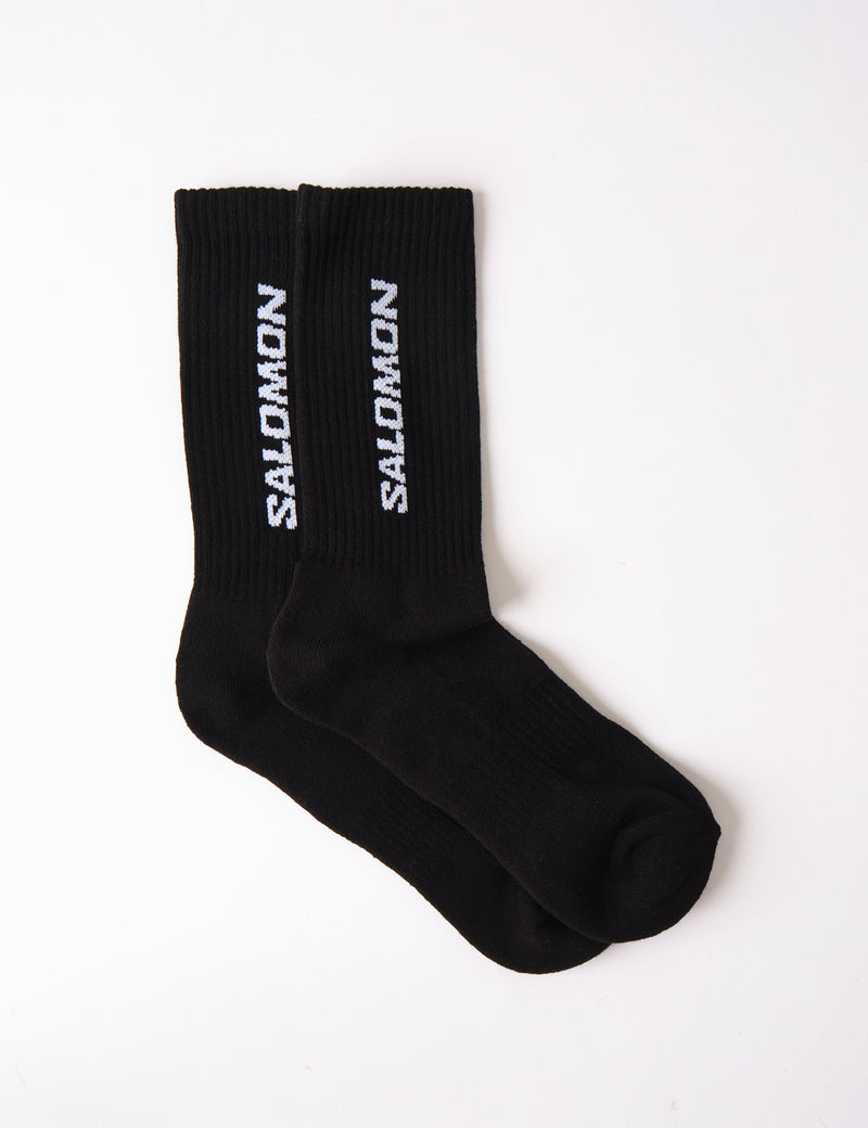 Salomon Everyday Crew Socks (3-Pack) - Black