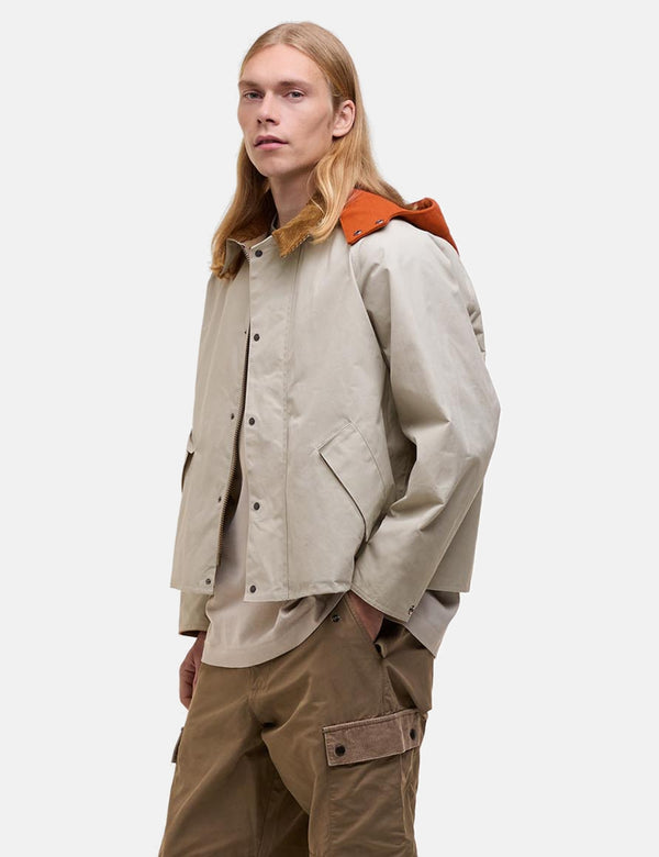 Barbour x Kaptain Sunshine Short Cruiser Casual Jacket - Clay
