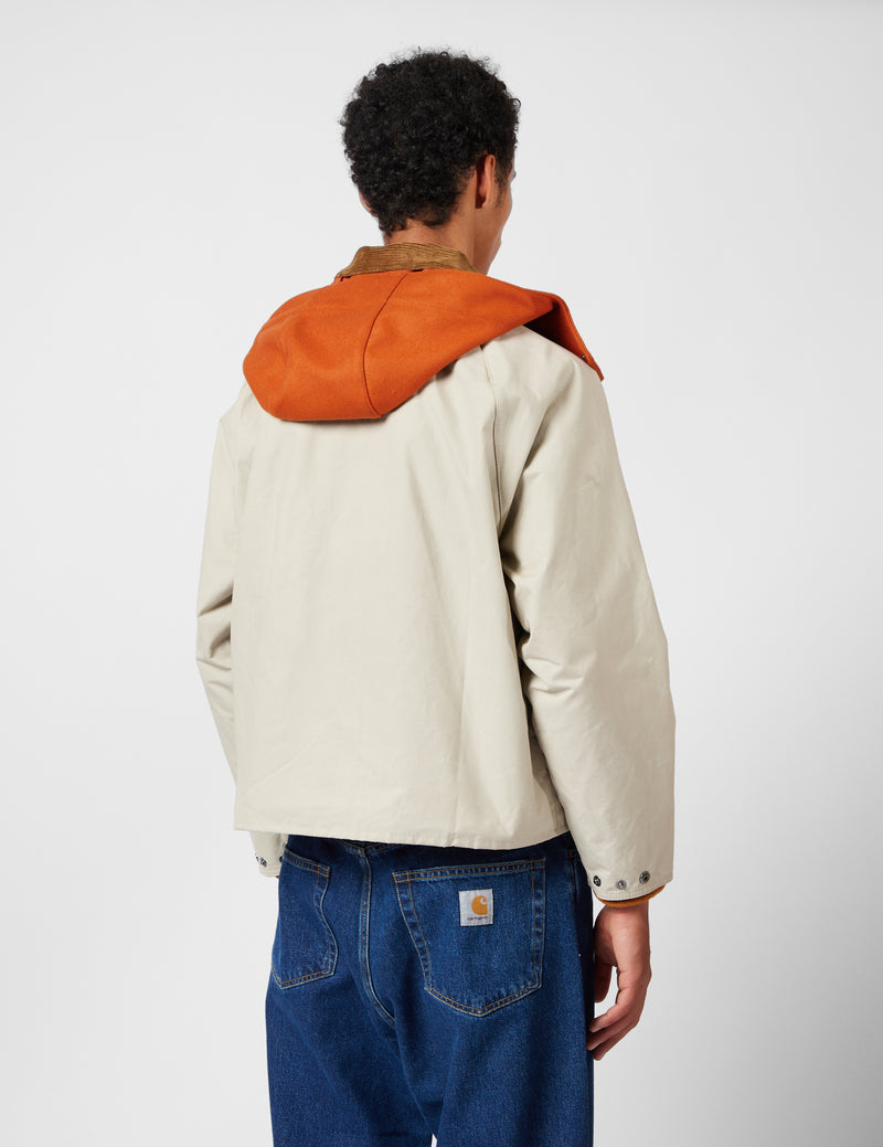 Barbour x Kaptain Sunshine Short Cruiser Casual Jacket - Clay