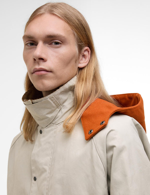 Barbour x Kaptain Sunshine Short Cruiser Casual Jacket - Clay