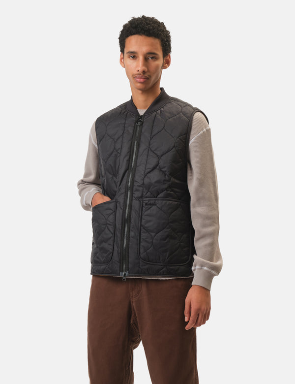 Barbour Re-Engineered Utility Liddesdale Quilted Gilet - Black