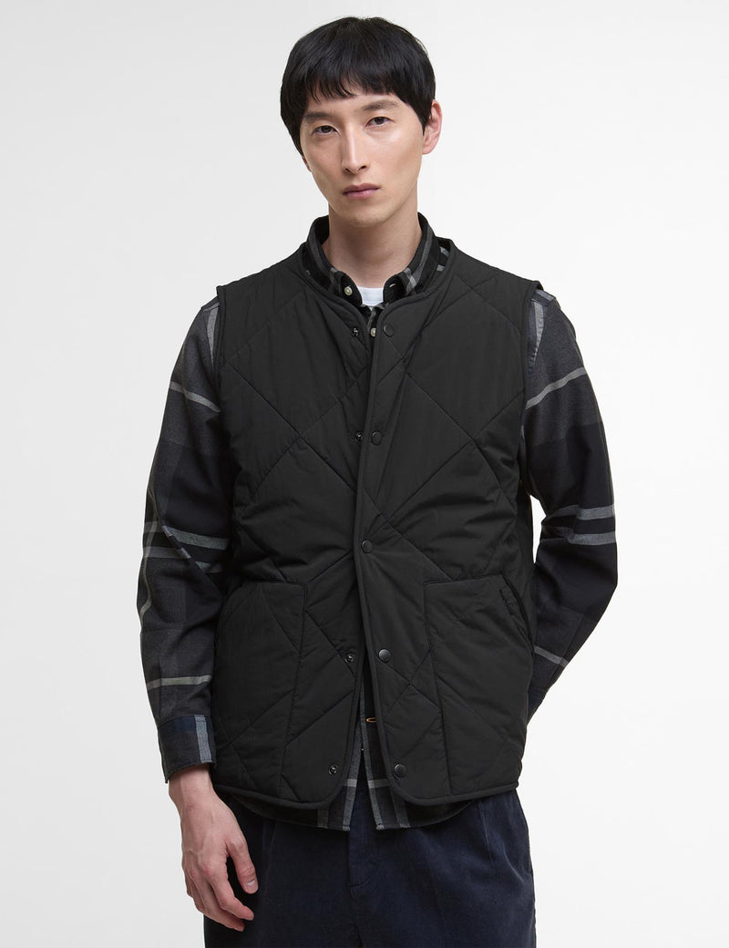 Barbour Modified Liddesdale Quilted Gilet - Black