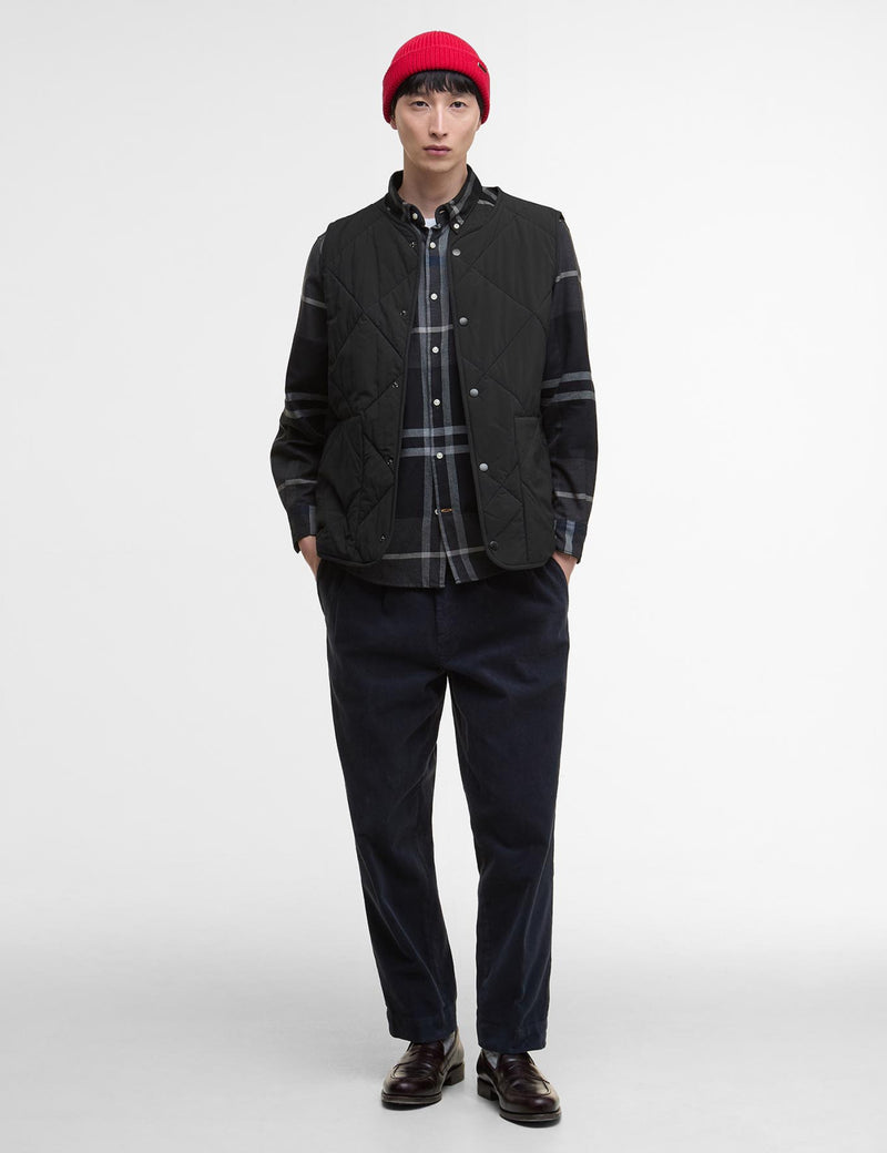 Barbour Modified Liddesdale Quilted Gilet - Black