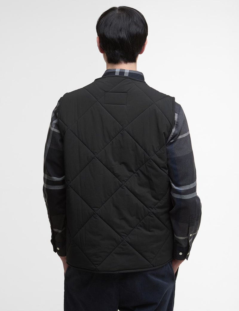 Barbour Modified Liddesdale Quilted Gilet - Black