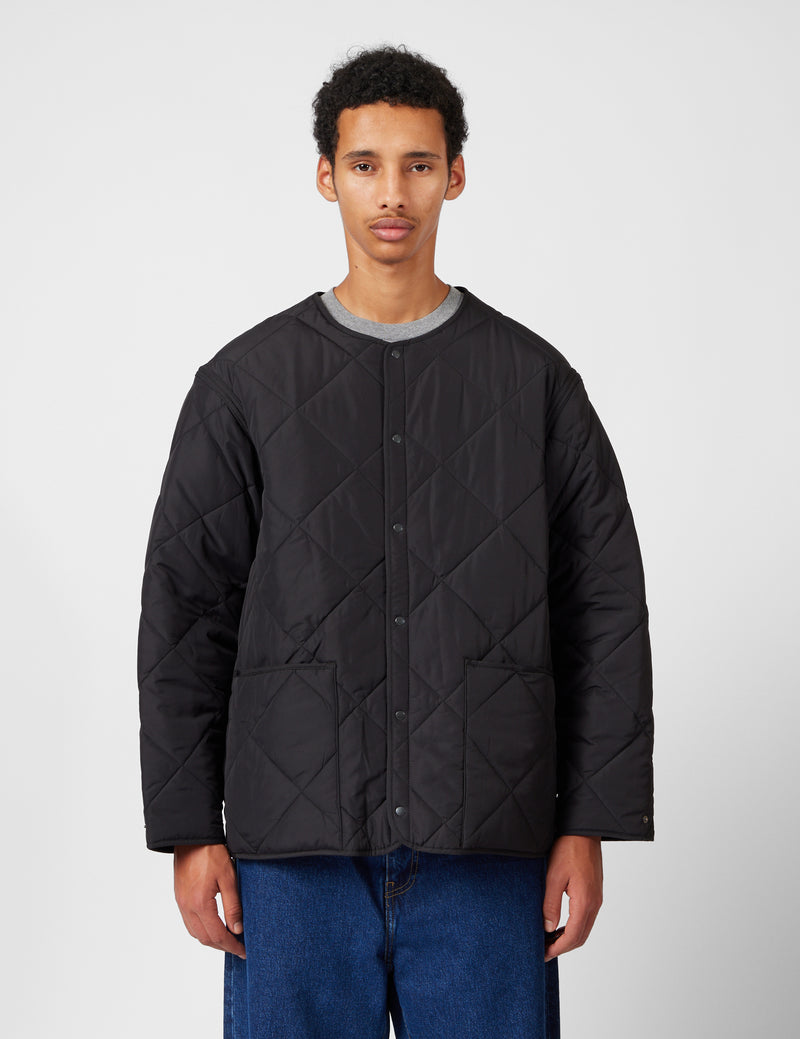 Barbour x Kaptain Sunshine Quilted Liner Jacket - Black