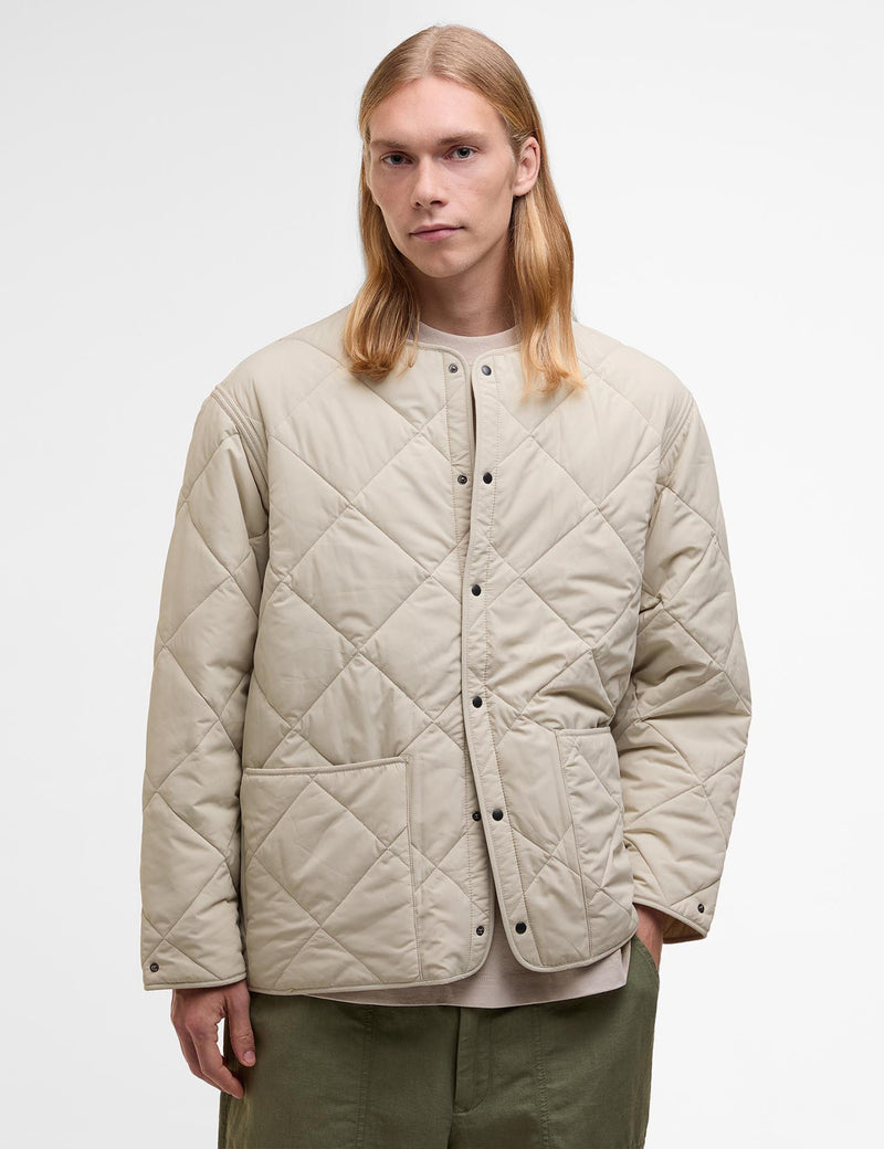 Barbour x Kaptain Sunshine Quilted Liner Jacket - Clay