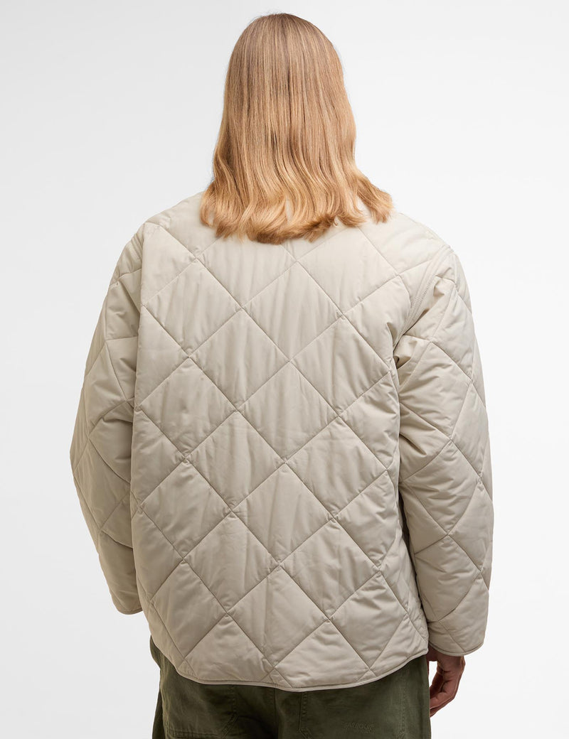 Barbour x Kaptain Sunshine Quilted Liner Jacket - Clay