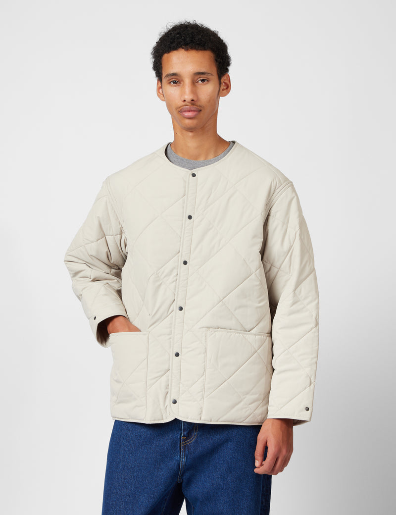 Barbour x Kaptain Sunshine Quilted Liner Jacket - Clay