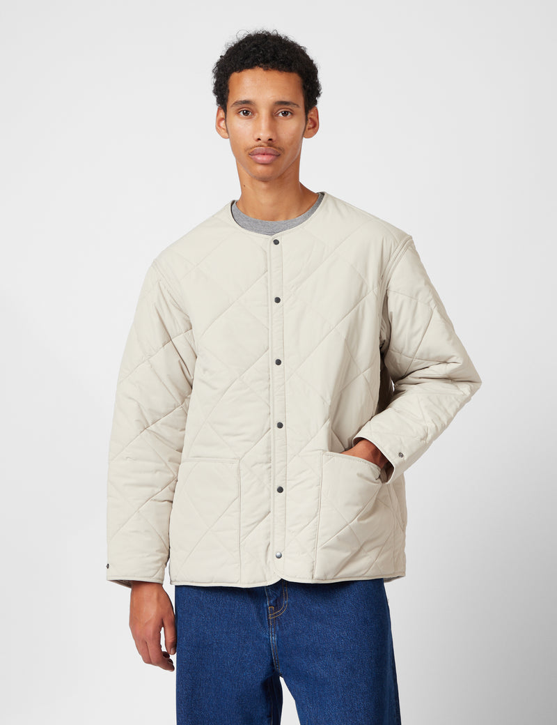 Barbour x Kaptain Sunshine Quilted Liner Jacket - Clay