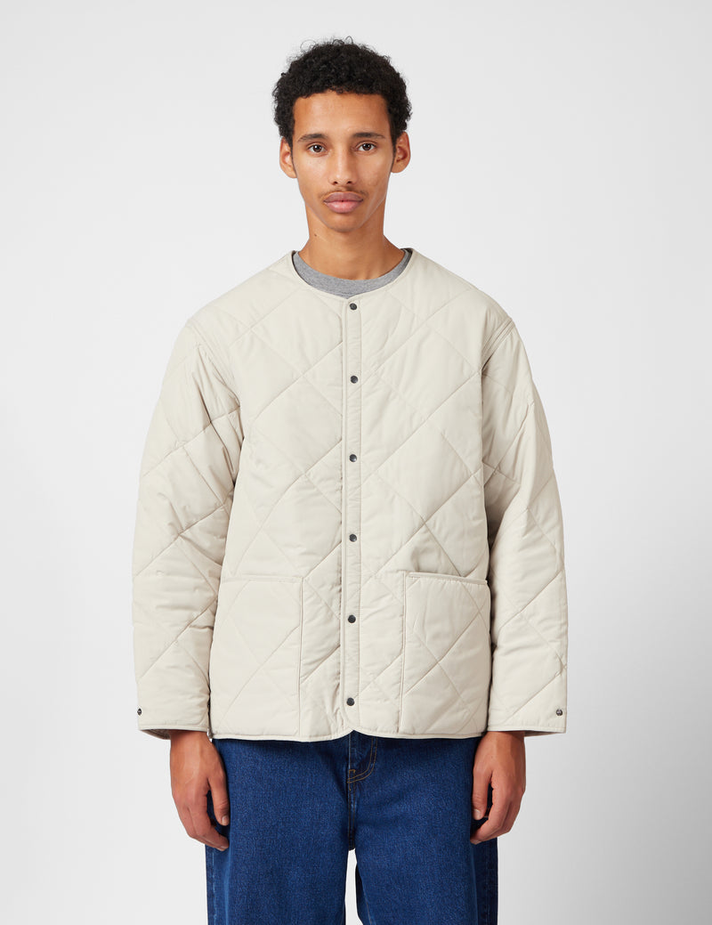 Barbour x Kaptain Sunshine Quilted Liner Jacket - Clay