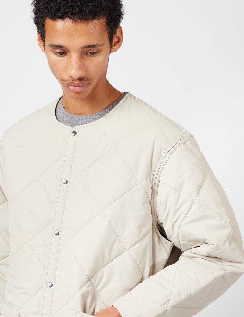 Barbour x Kaptain Sunshine Quilted Liner Jacket - Clay