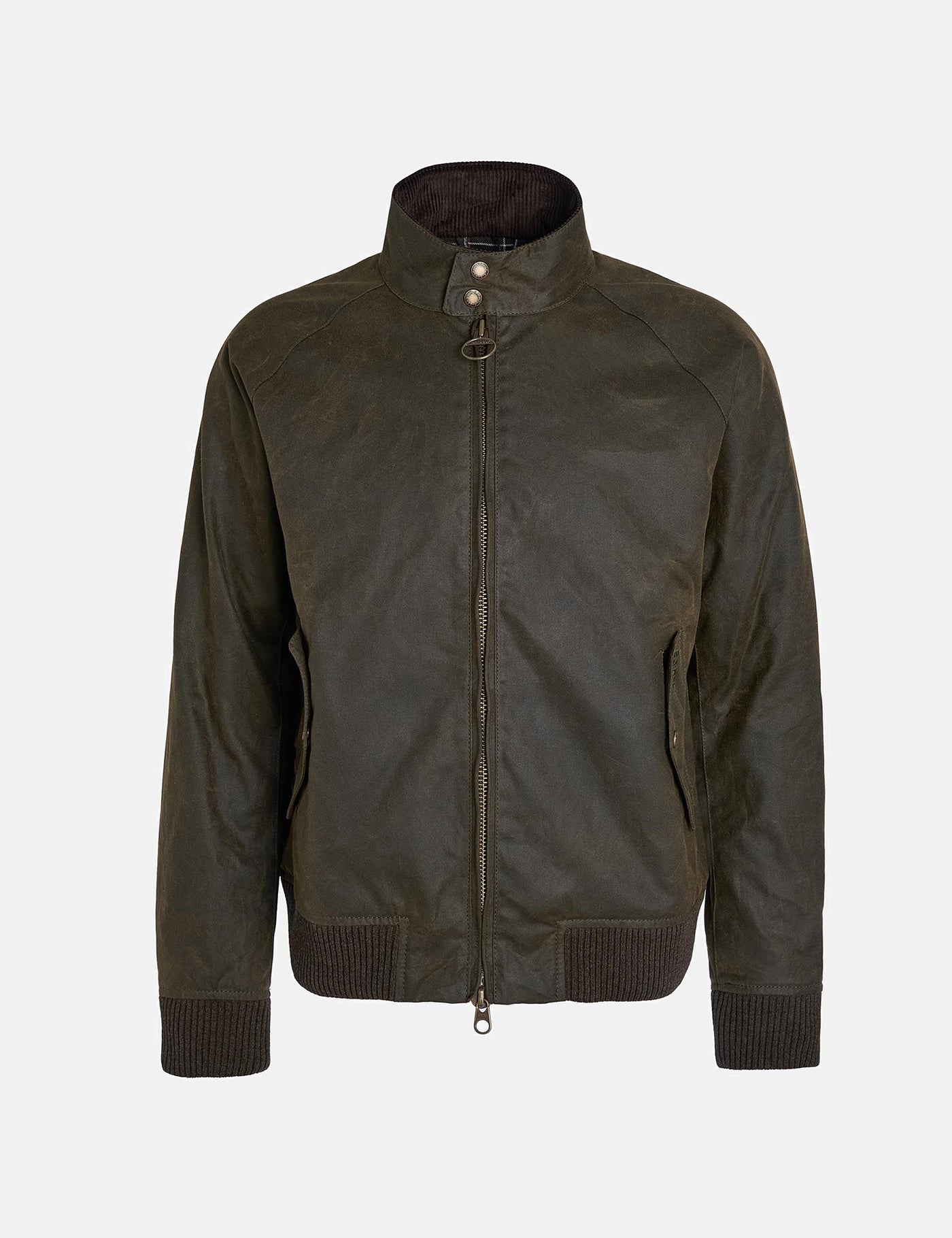 Barbour x Baracuta Yale Wax Jacket - Olive Green | Urban Excess
