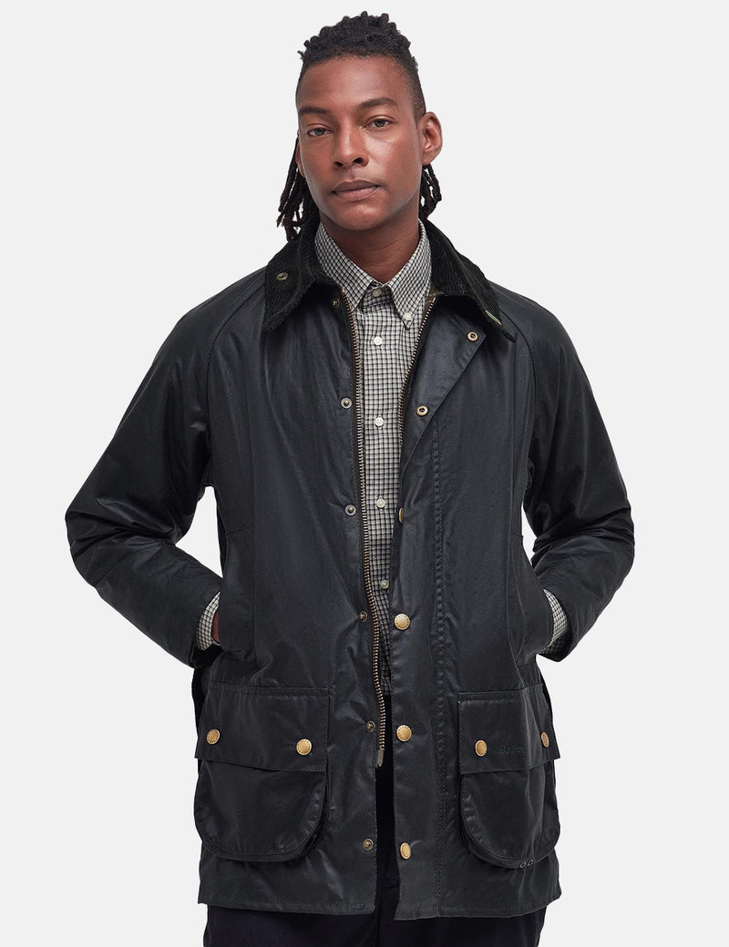 Barbour th Anniversary Beaufort Wax Jacket   Sage Green