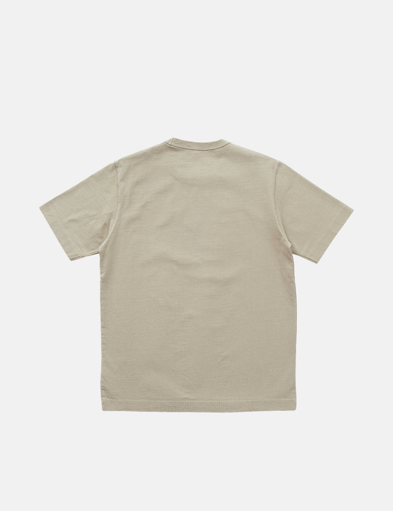 Norse Projects Holger Heavy Tab Series T-Shirt (Organic) - Sand Beige