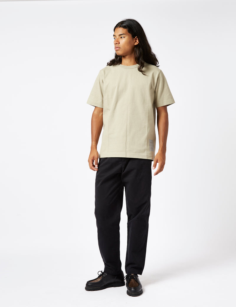 Norse Projects Holger Heavy Tab Series T-Shirt (Organic) - Sand Beige
