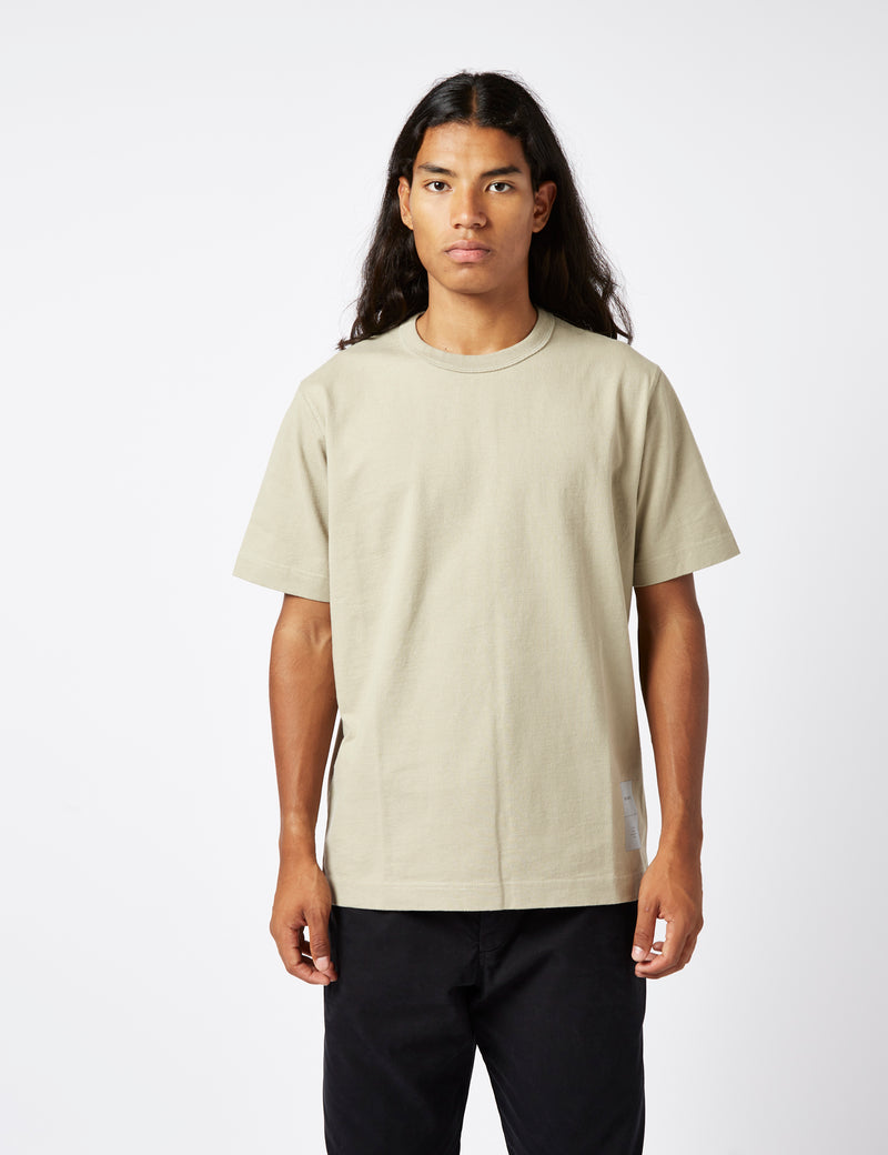 Norse Projects Holger Heavy Tab Series T-Shirt (Organic) - Sand Beige