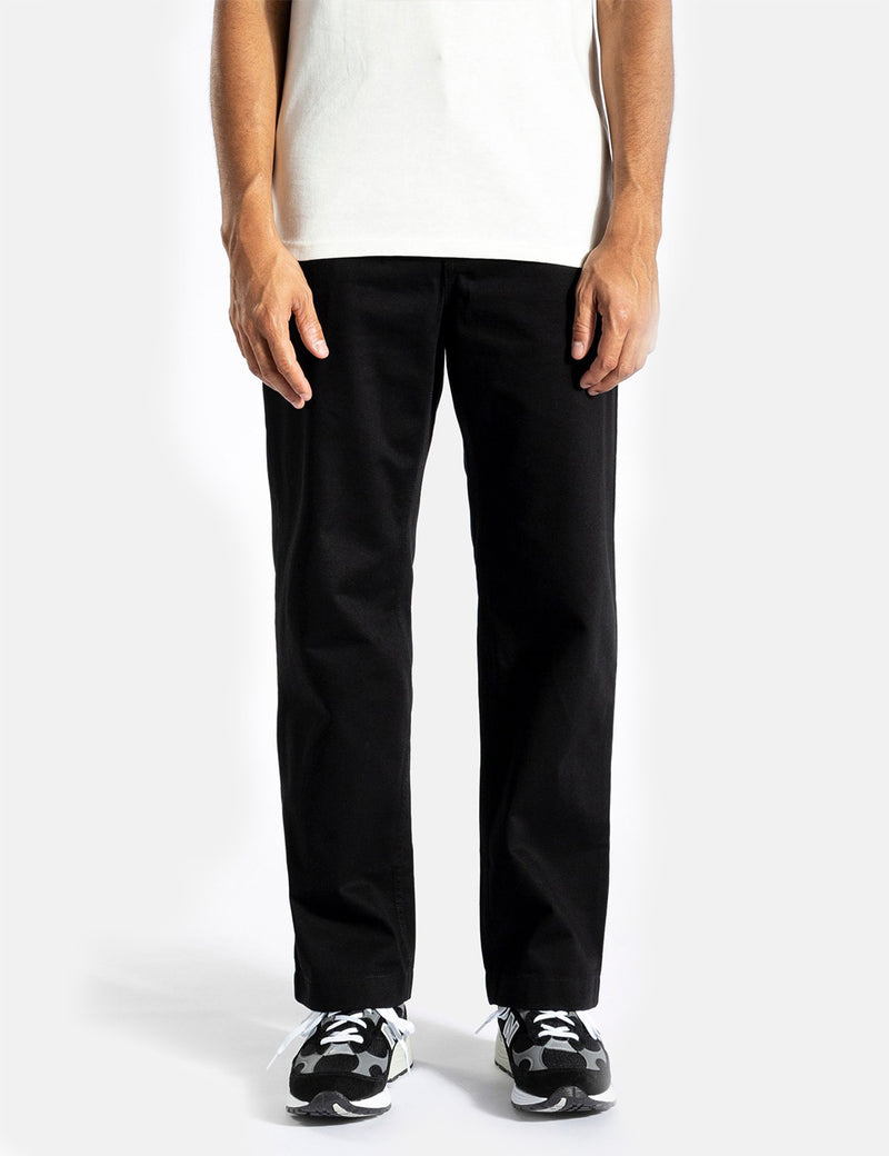 Norse Projects Lukas Heavy Trousers (リラックス) - ブラック