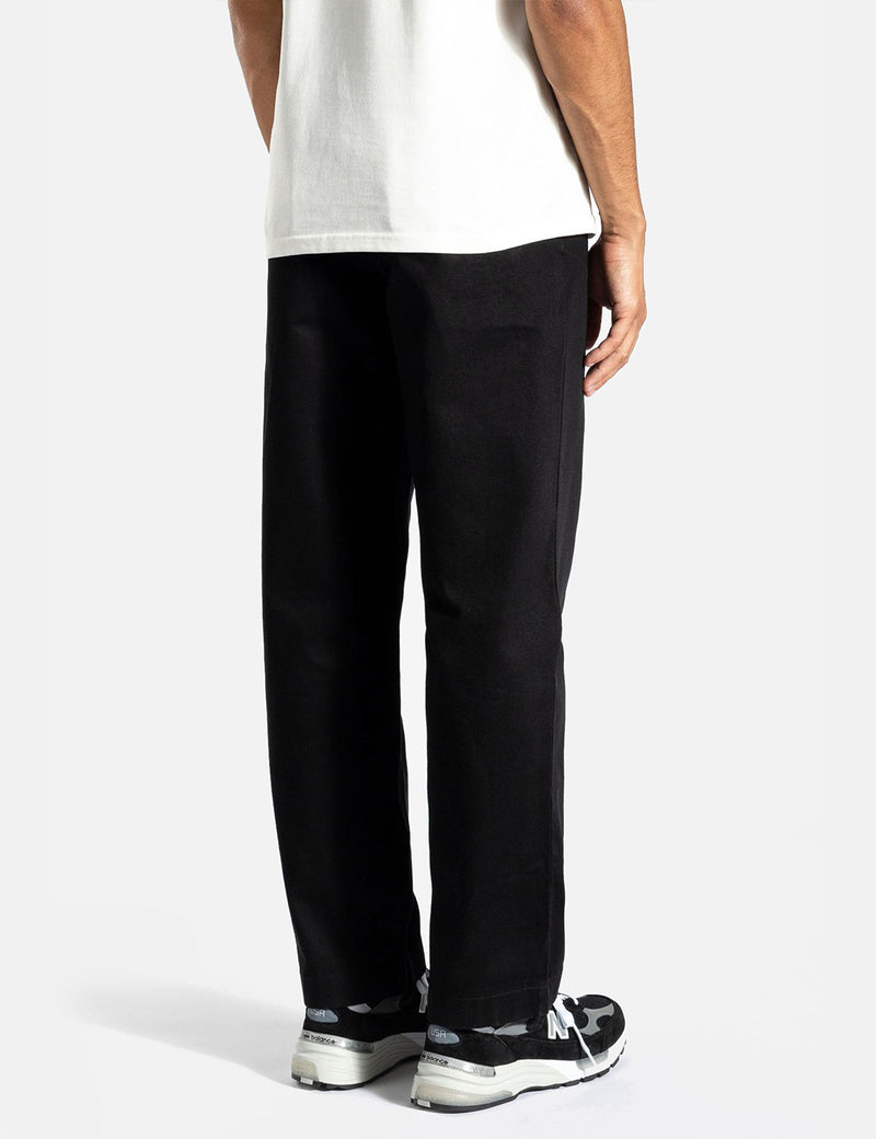 Norse Projects Lukas Heavy Trousers (リラックス) - ブラック