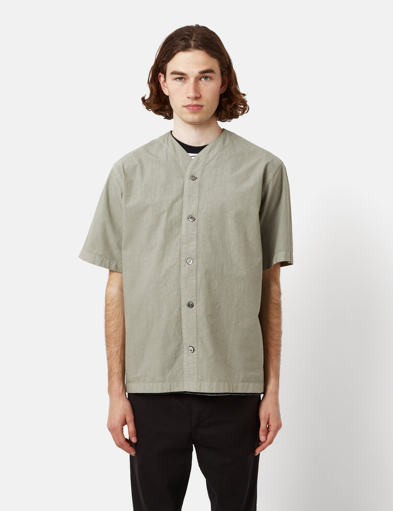 Norse Projects Erwin Typewriter 半袖シャツ - Sunwashed Green