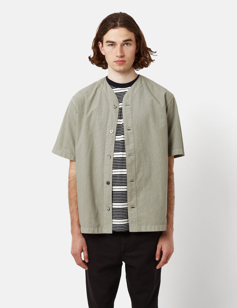 Norse Projects Erwin Typewriter 半袖シャツ - Sunwashed Green