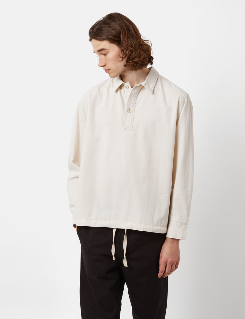 Norse Projects Lund Shirt (Eco-Dye) - Hibiskus-Farbstoff