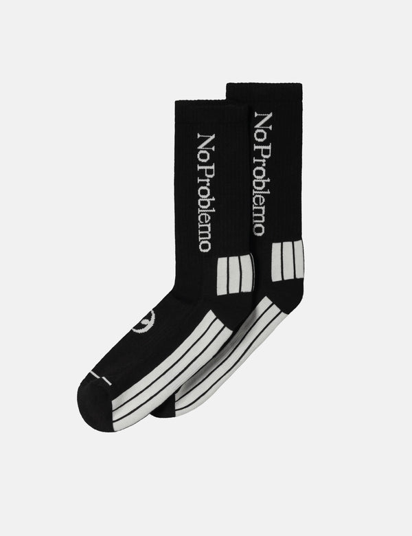 No Problemo Socks - Black