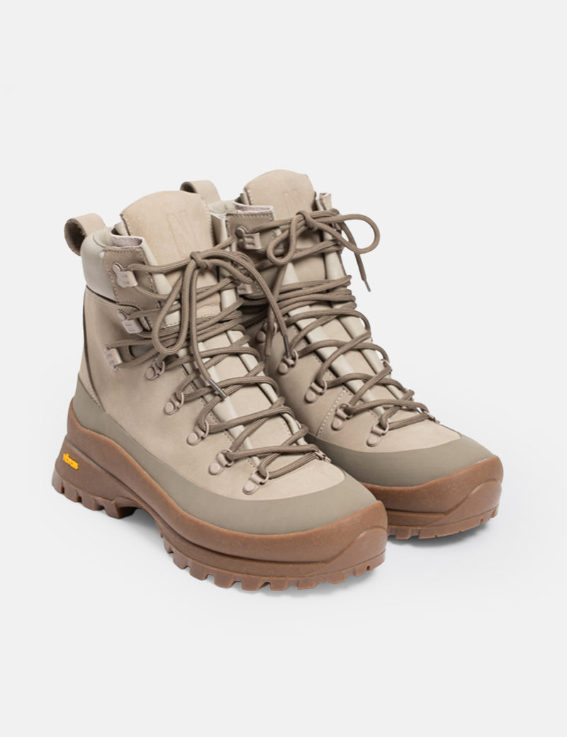Norse Projects ARKTISK Leather Hiking Boot - Khaki Brown