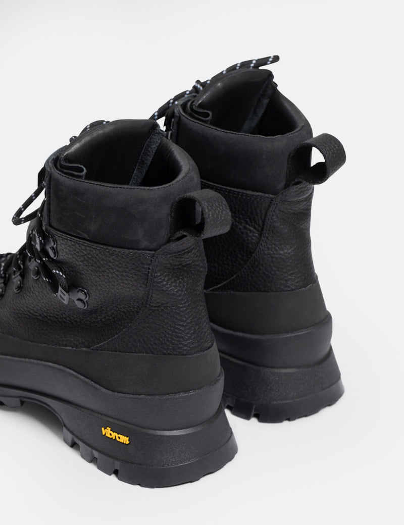 Norse Projects ARKTISK Leather Hiking Boot - Black