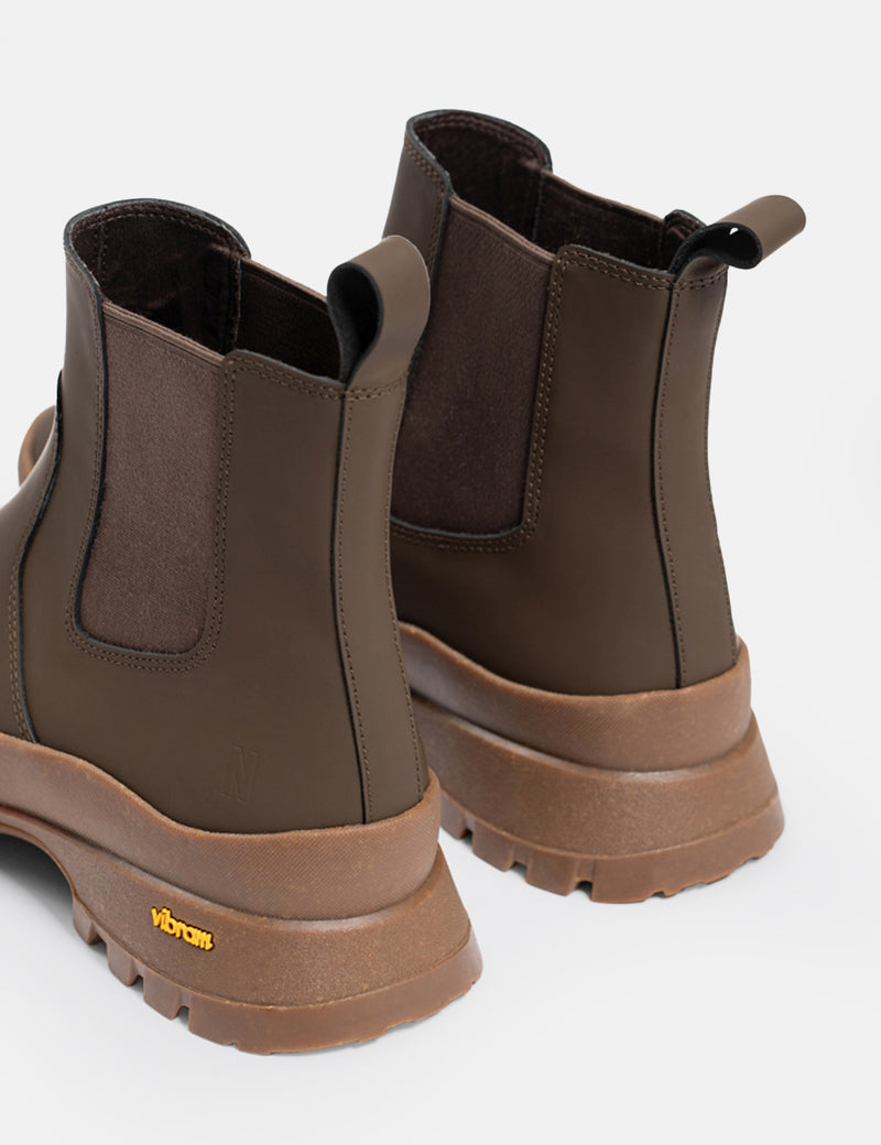 Norse Projects ARKTISK Chelsea Boot Taupe Brown