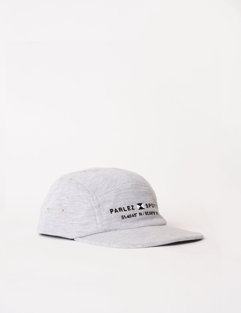 Parlez Byera 5-Panel Cap - Heather Grey