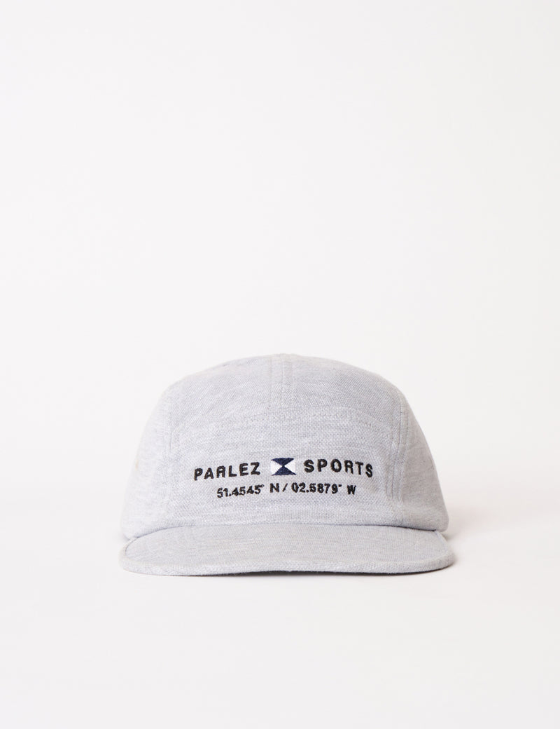 Casquette Parlez Byera 5 Panneaux Gris Chiné