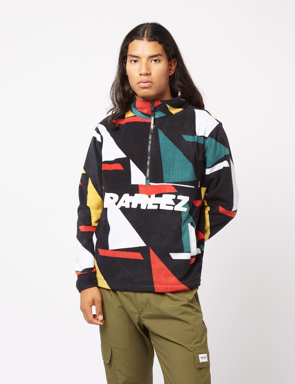Parlez Lark Fleece Pop Over Shirt - Green/Yellow/Red I Urban Excess. – URBAN  EXCESS