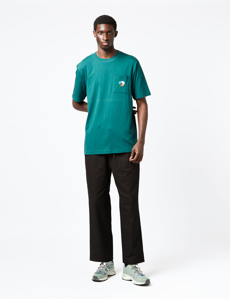 Parlez Laborie T-Shirt - Deep Green