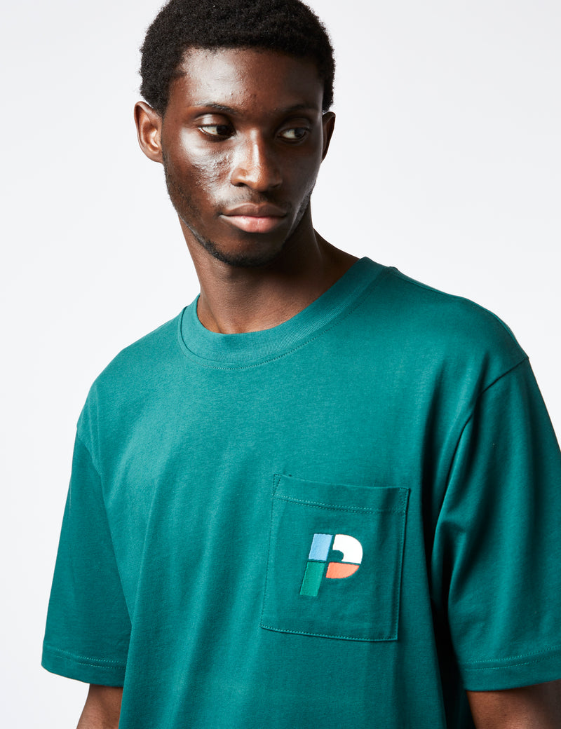 Parlez Laborie T-Shirt - Deep Green