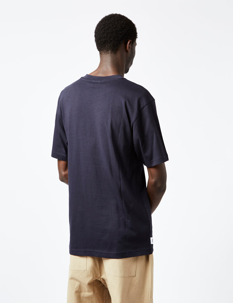 Parlez Laborie T-Shirt - Navy Blue