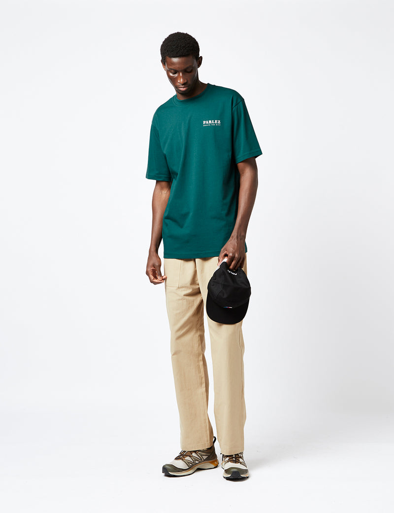 Parlez Rise T-Shirt - Deep Green