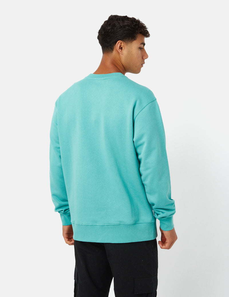 Parlez Ladsun Sweatshirt (Organic) - Dusty Aqua Green