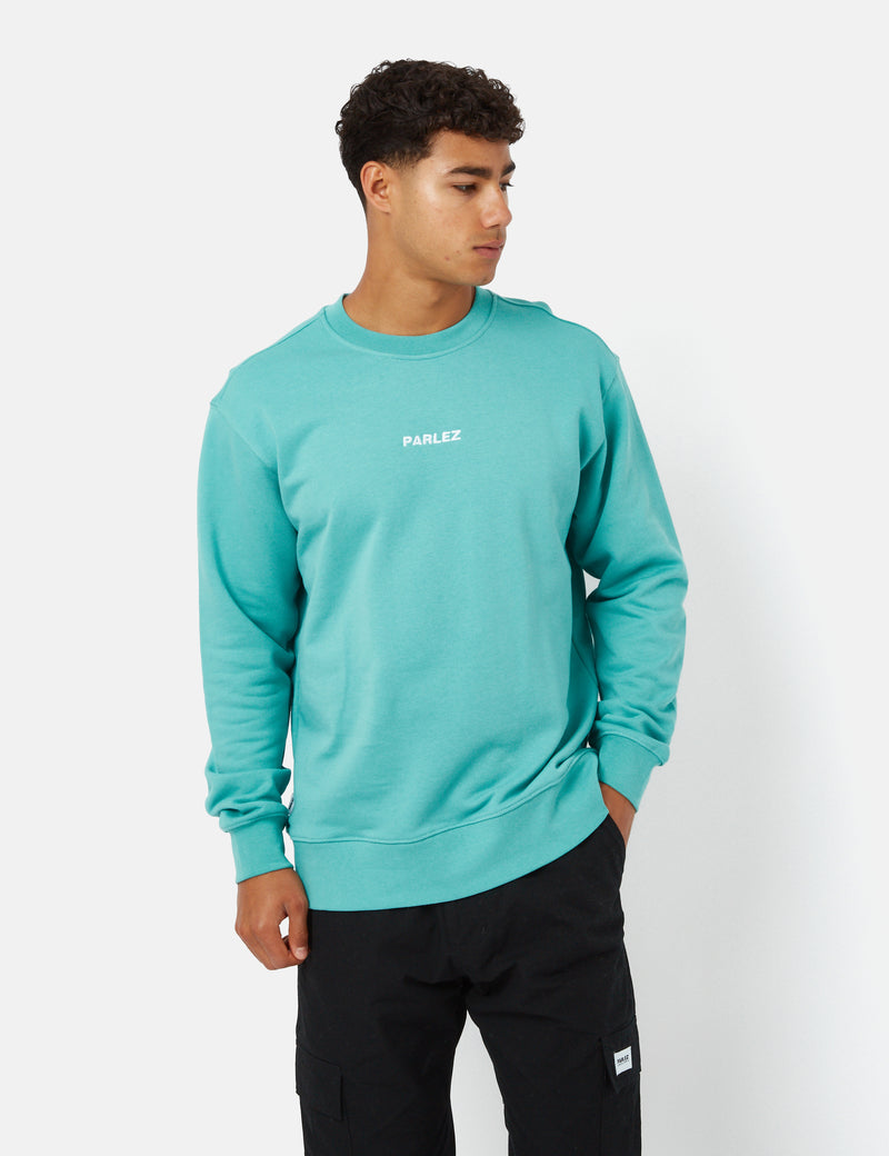 Parlez Ladsun Sweatshirt (Organic) - Dusty Aqua Green